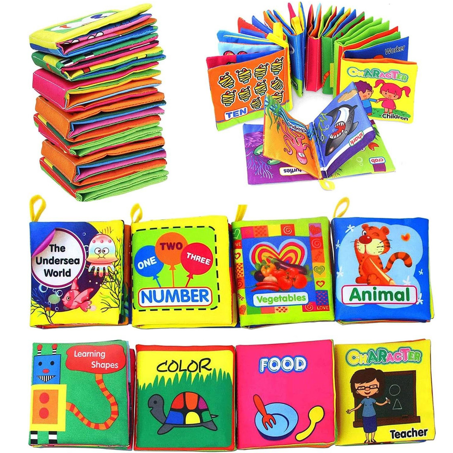 Baby Food For 6 Months - Baby Soft Cloth Book 0-36 Month