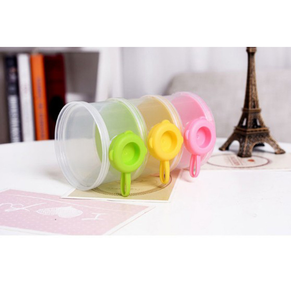 Snack Container Travel - 3 Layers Portable Baby Milk Powder