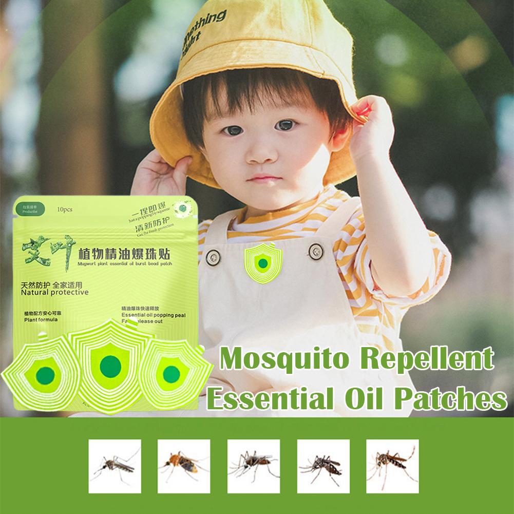 Baby Food Oil - 10PCS Anti-Mosquito Patch Plant Essential Oil