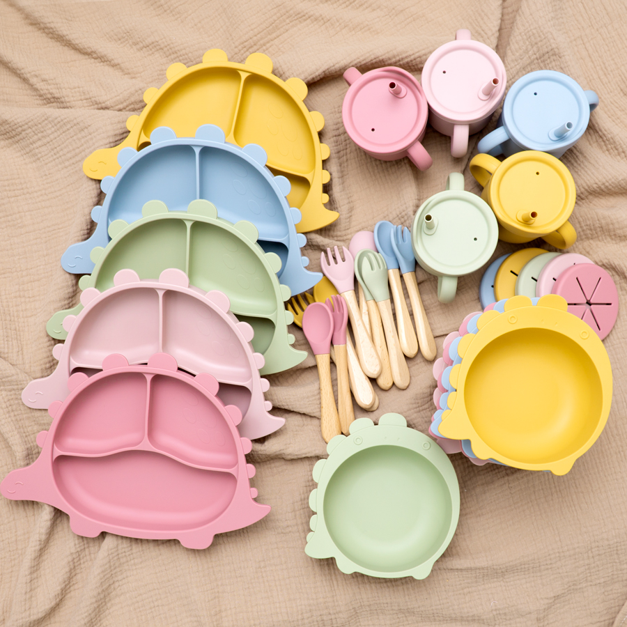 Baby Food Weaning - Newborn Weaning Silicone Cookware Feeding Children's