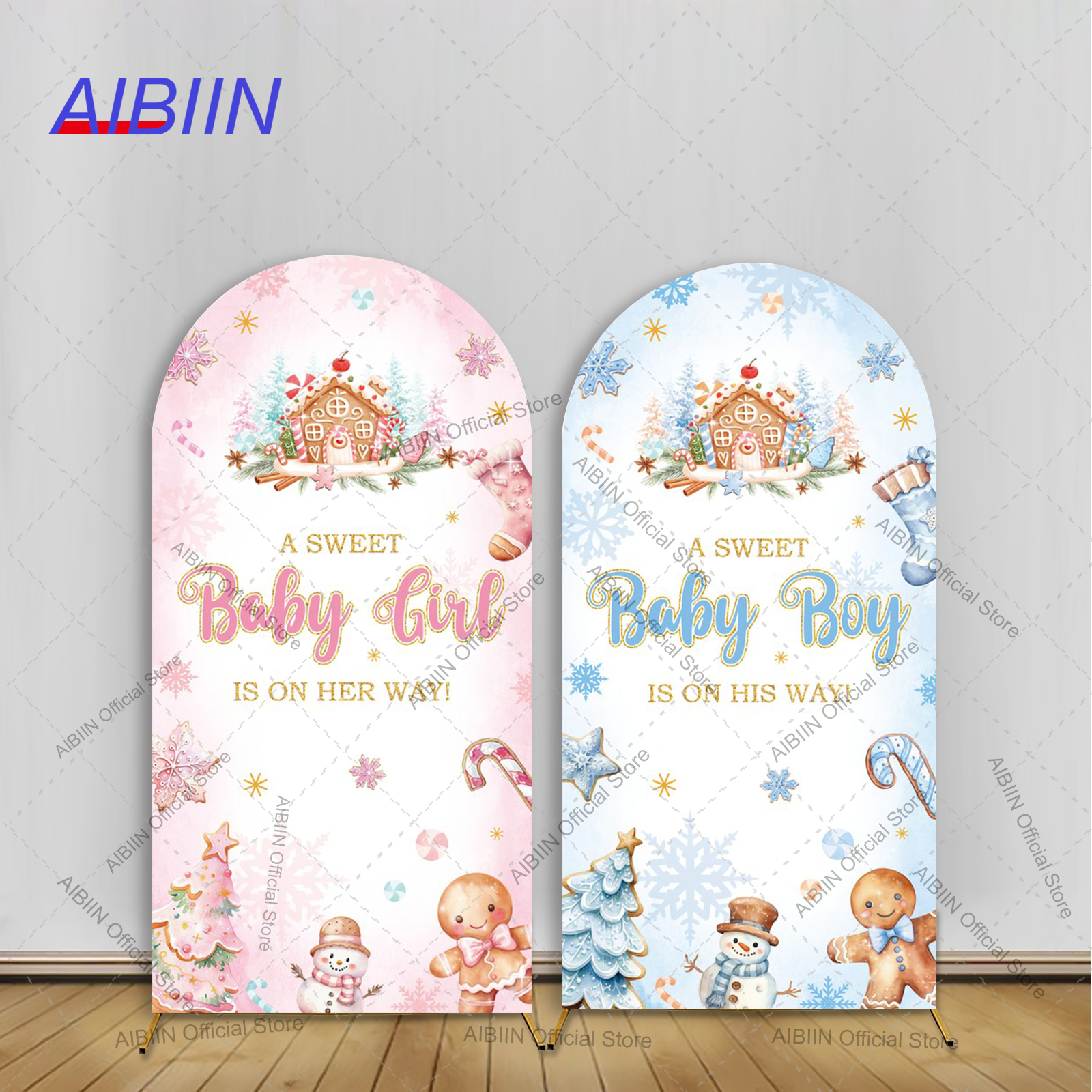 Baby Xmas Food - Christmas Baby Girl Boy Baby Shower