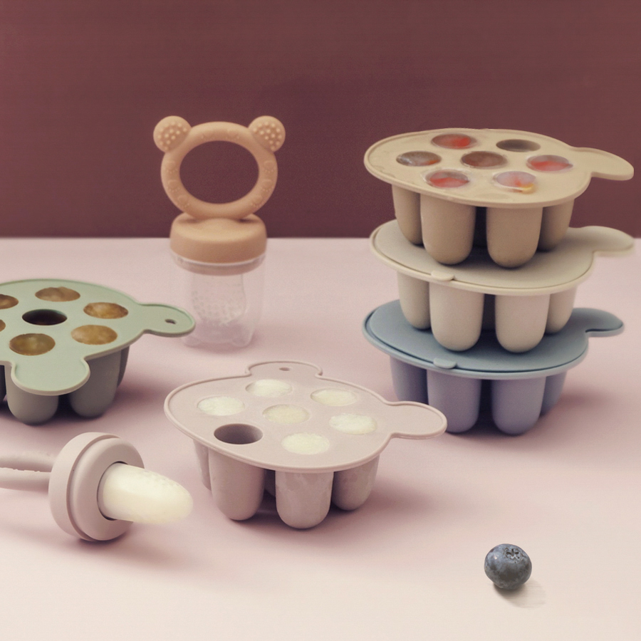 Baby Food Zone - Baby Ice Cream Pops Silicone Mold