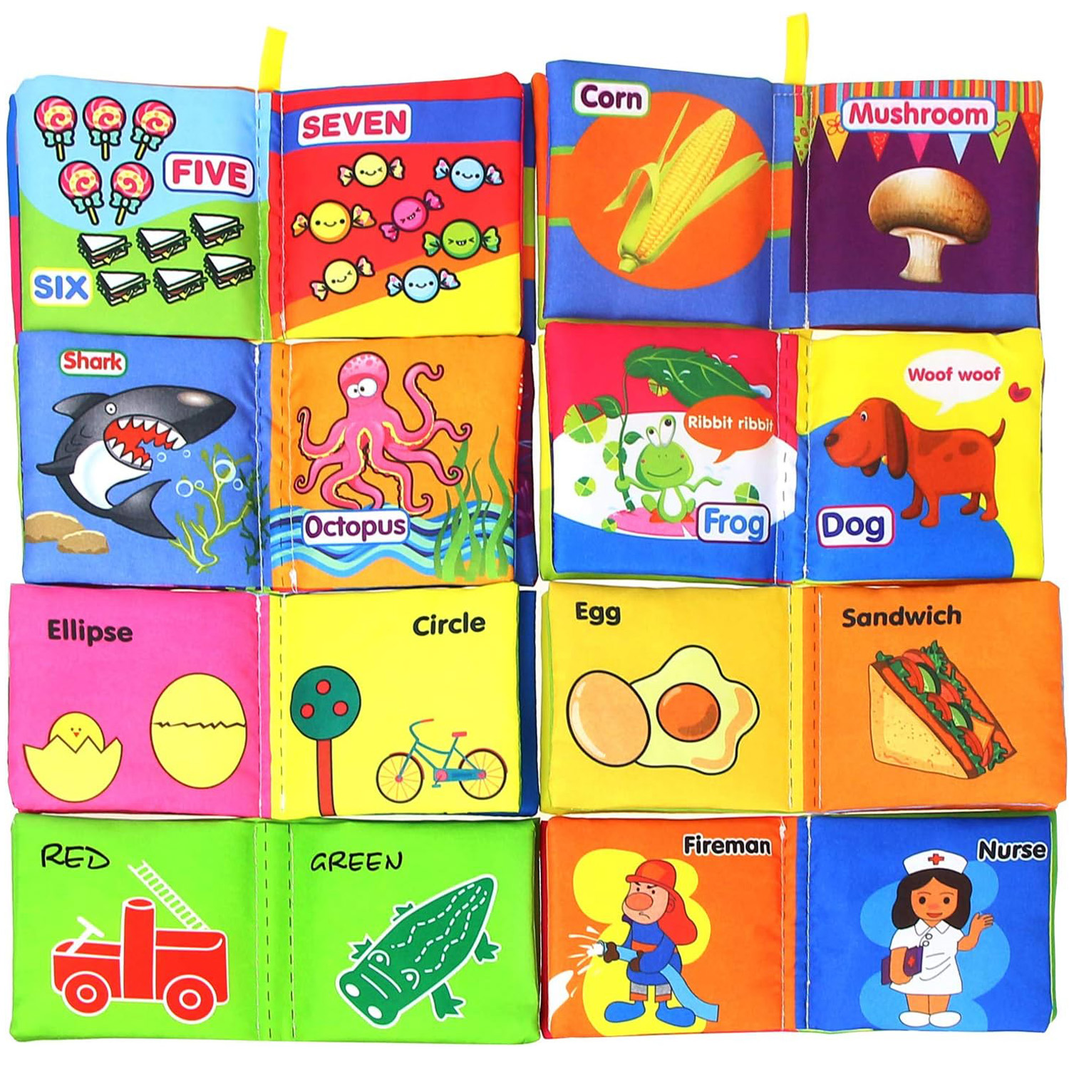 Baby Soft Cloth Book 0-36 Mont - Baby Food For 6 Months avis et prix