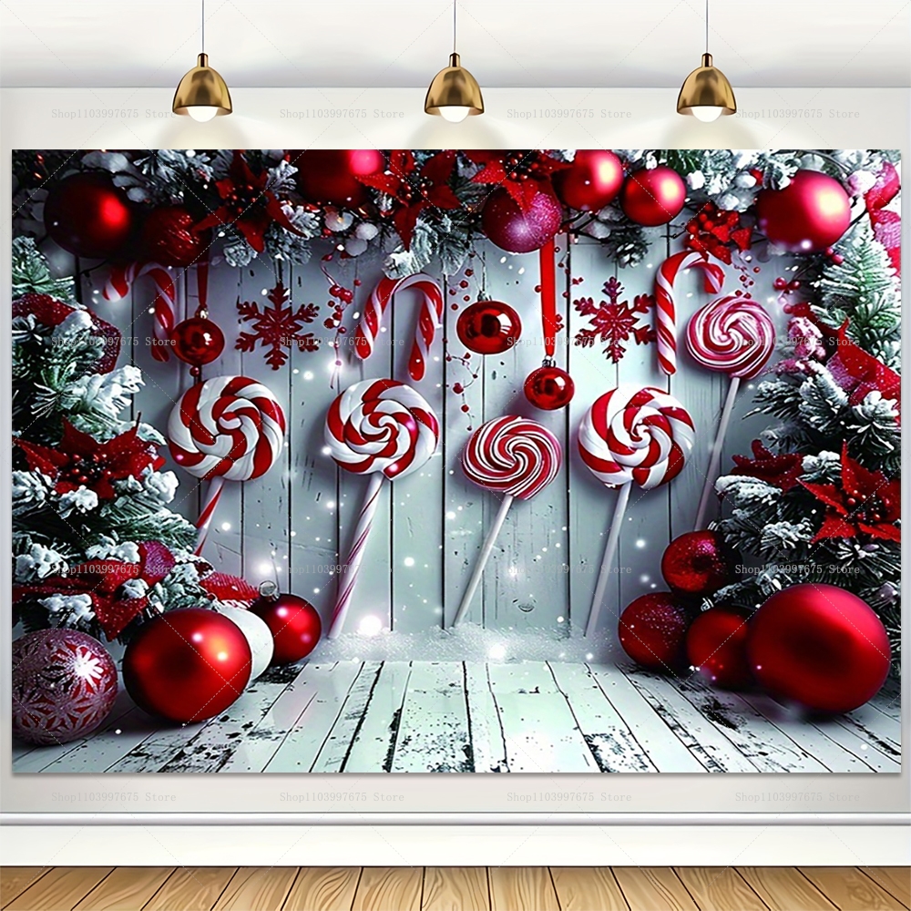 Merry Christmas Backdrop Xmas  - Baby Xmas Food avis et prix