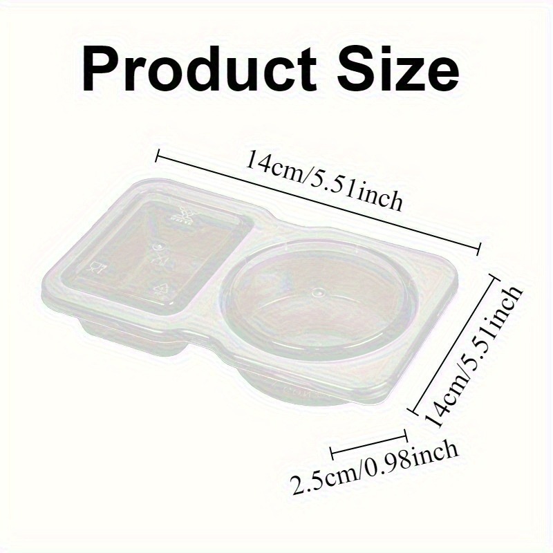 5/10/20PCS Double Compartment  - Snack Container Travel avis et prix