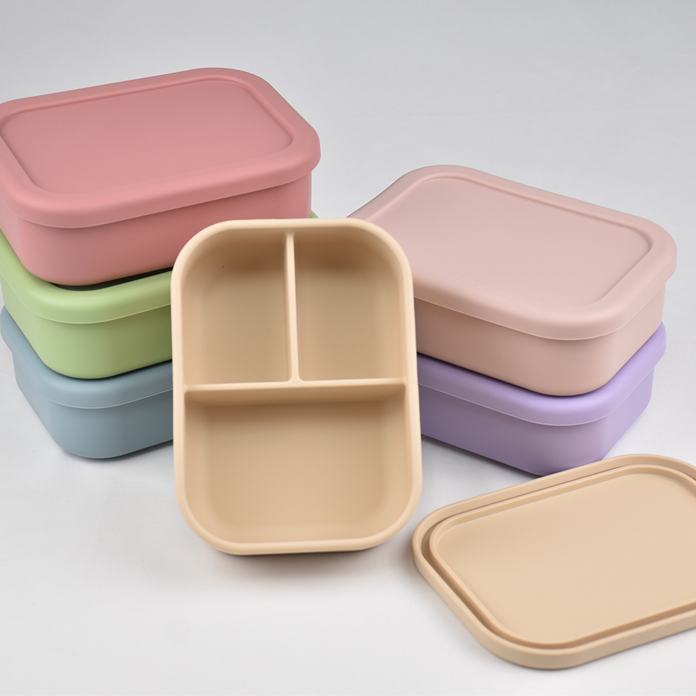 3-Compartment Food Grade Silic - Baby Food Zone avis et prix
