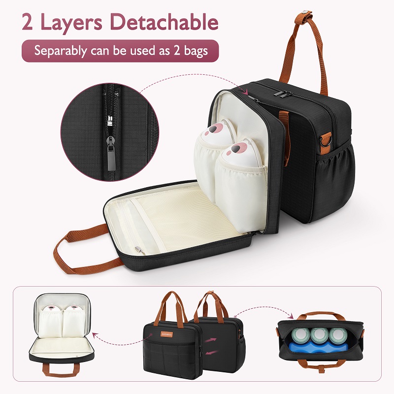 Detachable Breast Pump Bag wit - Baby Food Storage avis et prix
