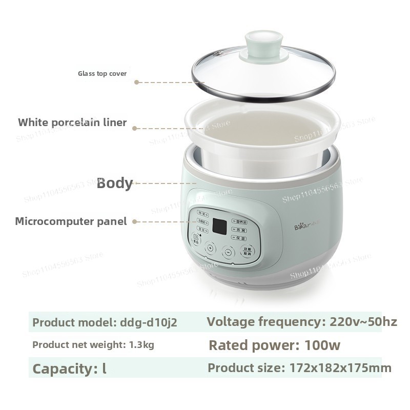 Mini Electric Stew Pot DDZ-A08 - Baby Food Eating avis et prix