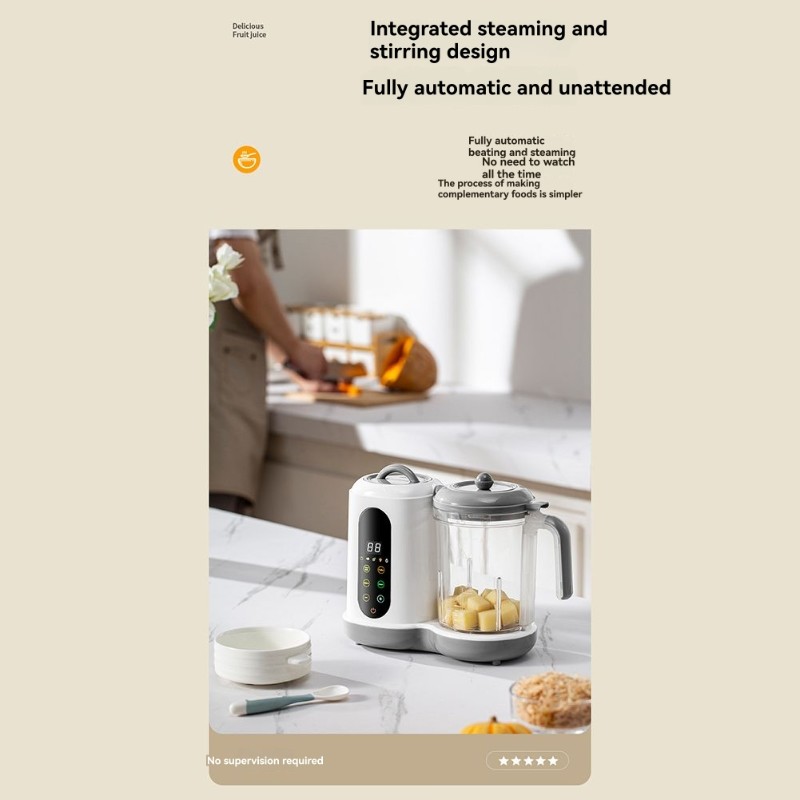 [NEW!N92R】 Automatic Baby Food - Baby Food Maker And Steamer avis et prix
