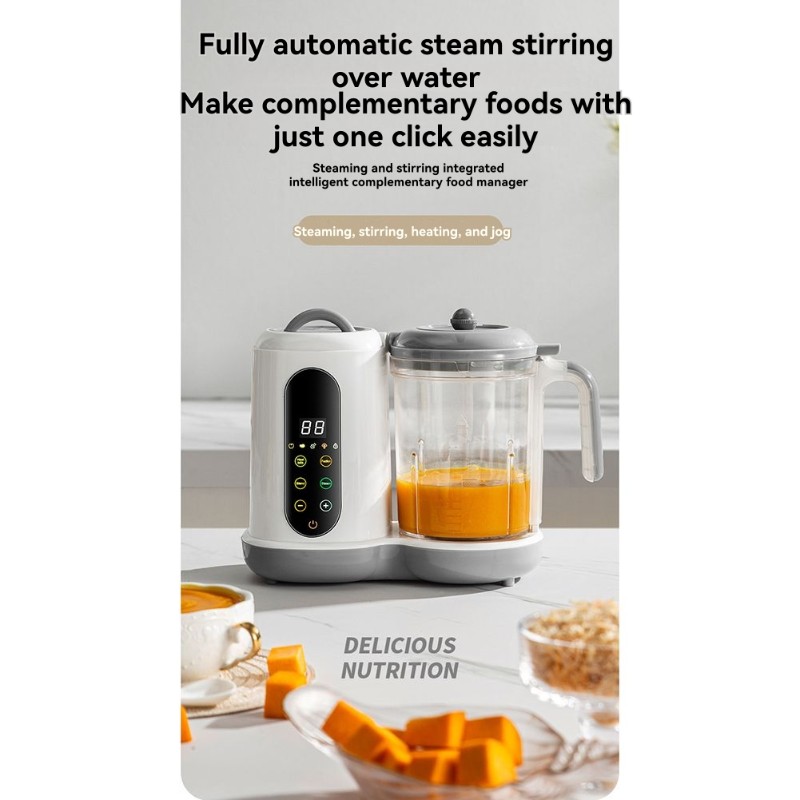 B64B-Automatic For Infants Bab - Baby Food Maker And Steamer avis et prix