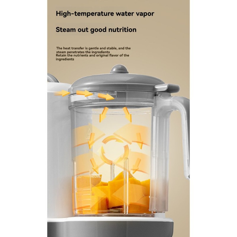 B64B-Automatic For Infants Bab - Baby Food Maker And Steamer avis et prix