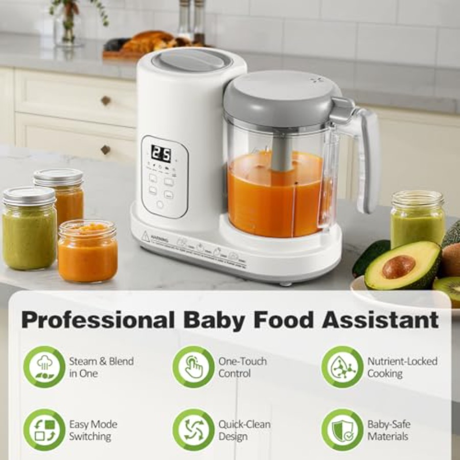 Baby Food Maker Pro Steamer Bl - Baby Food Maker And Steamer avis et prix