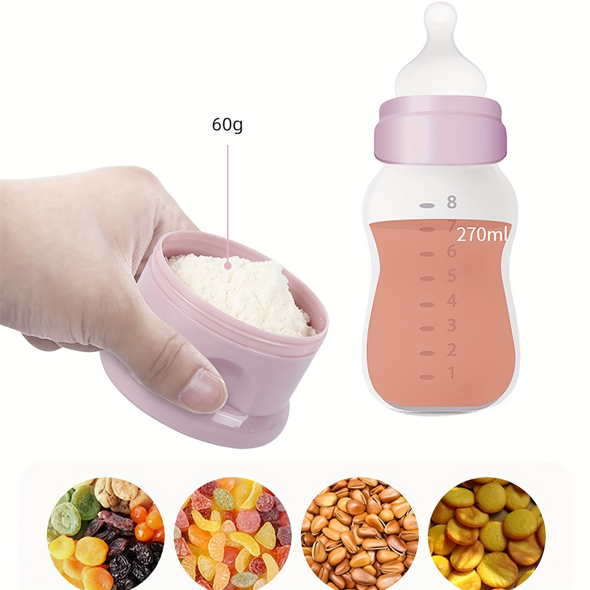 Large Capacity Baby Milk Powde - Snack Container Travel avis et prix