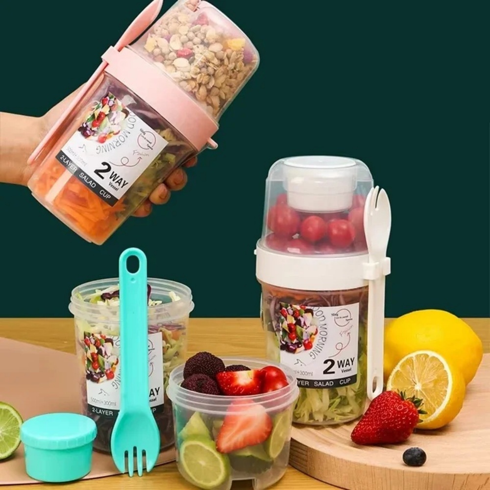 Portable Salad Cup Breakfast C - Snack Container Travel avis et prix