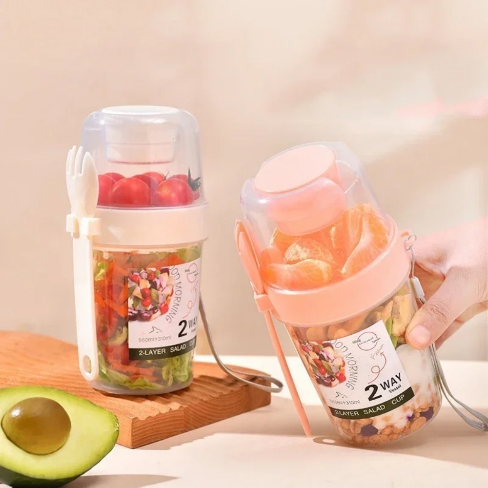Portable Salad Cup Breakfast C - Snack Container Travel avis et prix