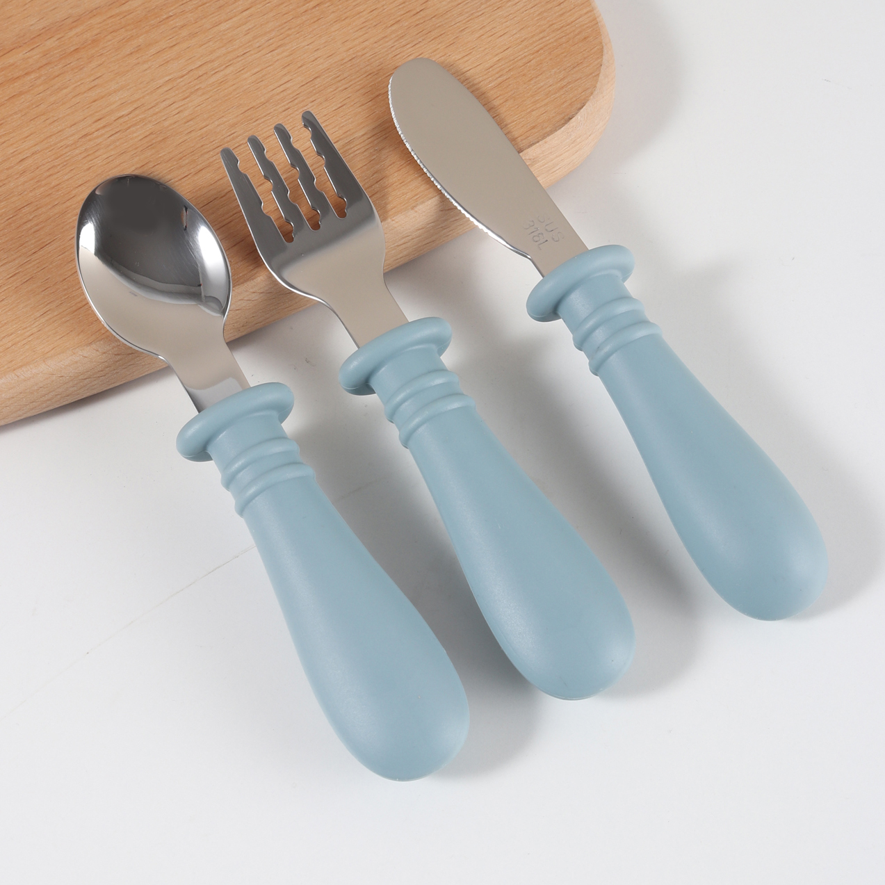 Custom Silicone Spoon & Fork k - Baby Food Weaning avis et prix