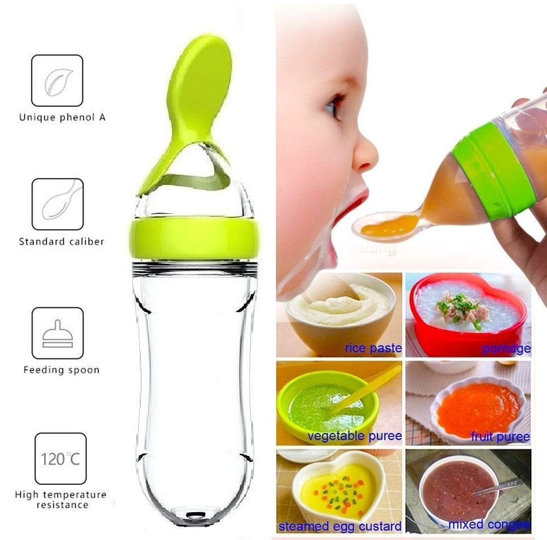 Squeezing Feeding Bottle Cup S - Baby Food Zone avis et prix