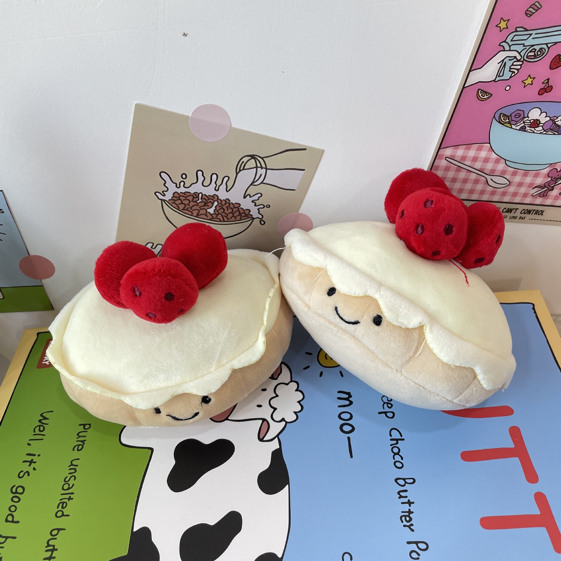 10CM Cartoon Egg Stuffed Toy E - Baby Xmas Food avis et prix