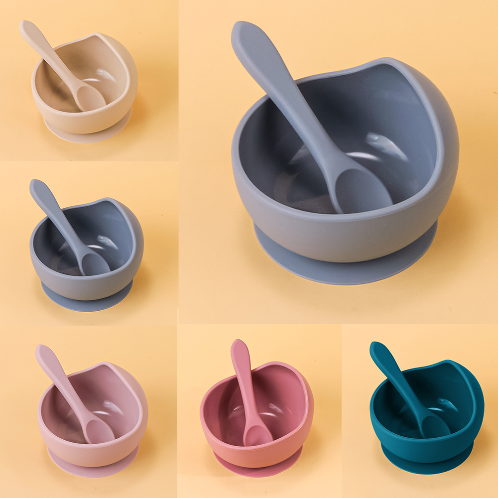 2PC Silicone Sucker Bowl Feedi - Baby Food Eating avis et prix