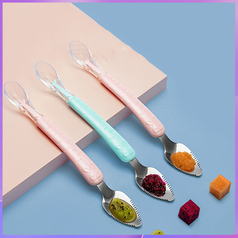 Double headed scraper spoon fo - Baby Food Eating avis et prix