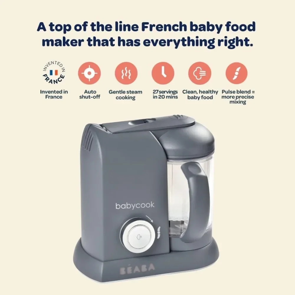 HOT- Solo 4 In 1 Baby Food Mak - Baby Food Maker And Steamer avis et prix