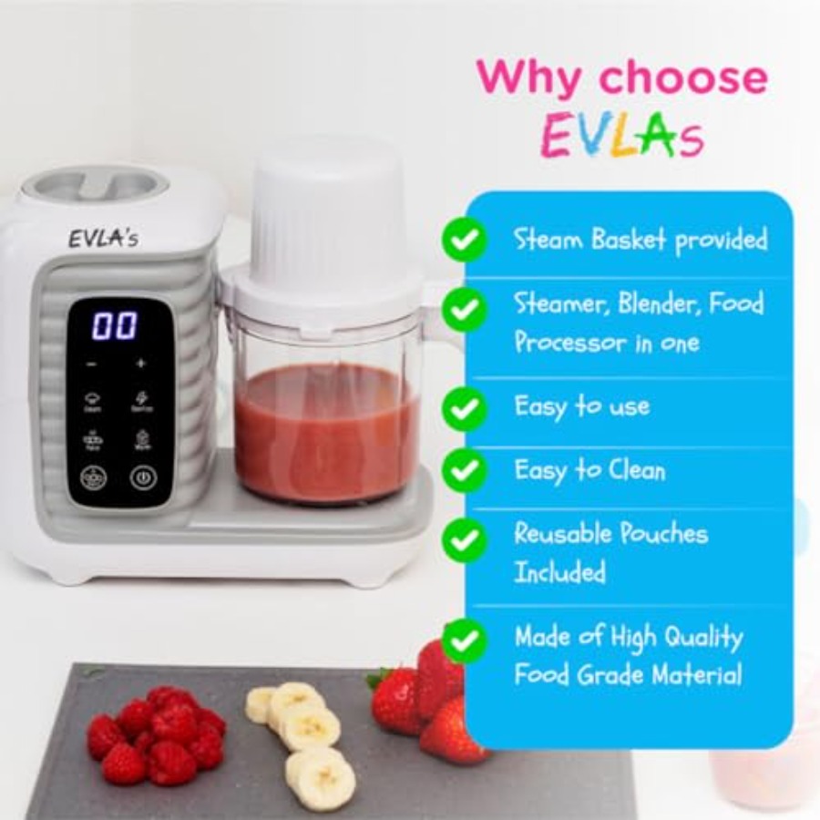 Double Baby Food Maker with 2  - Baby Food Maker And Steamer avis et prix