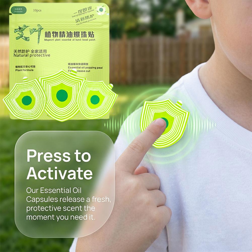 10PCS Anti-Mosquito Patch Plan - Baby Food Oil avis et prix
