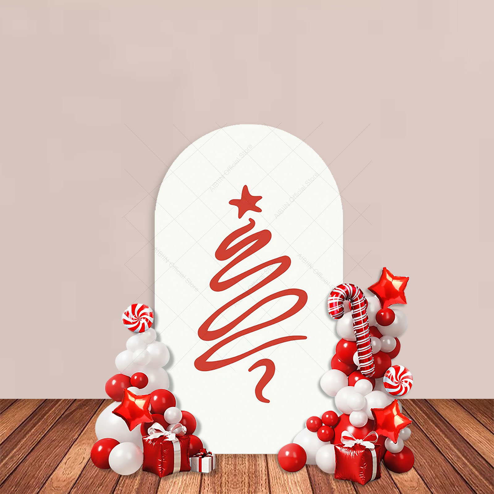 Cherry Bow Merry Christmas Arc - Baby Xmas Food avis et prix