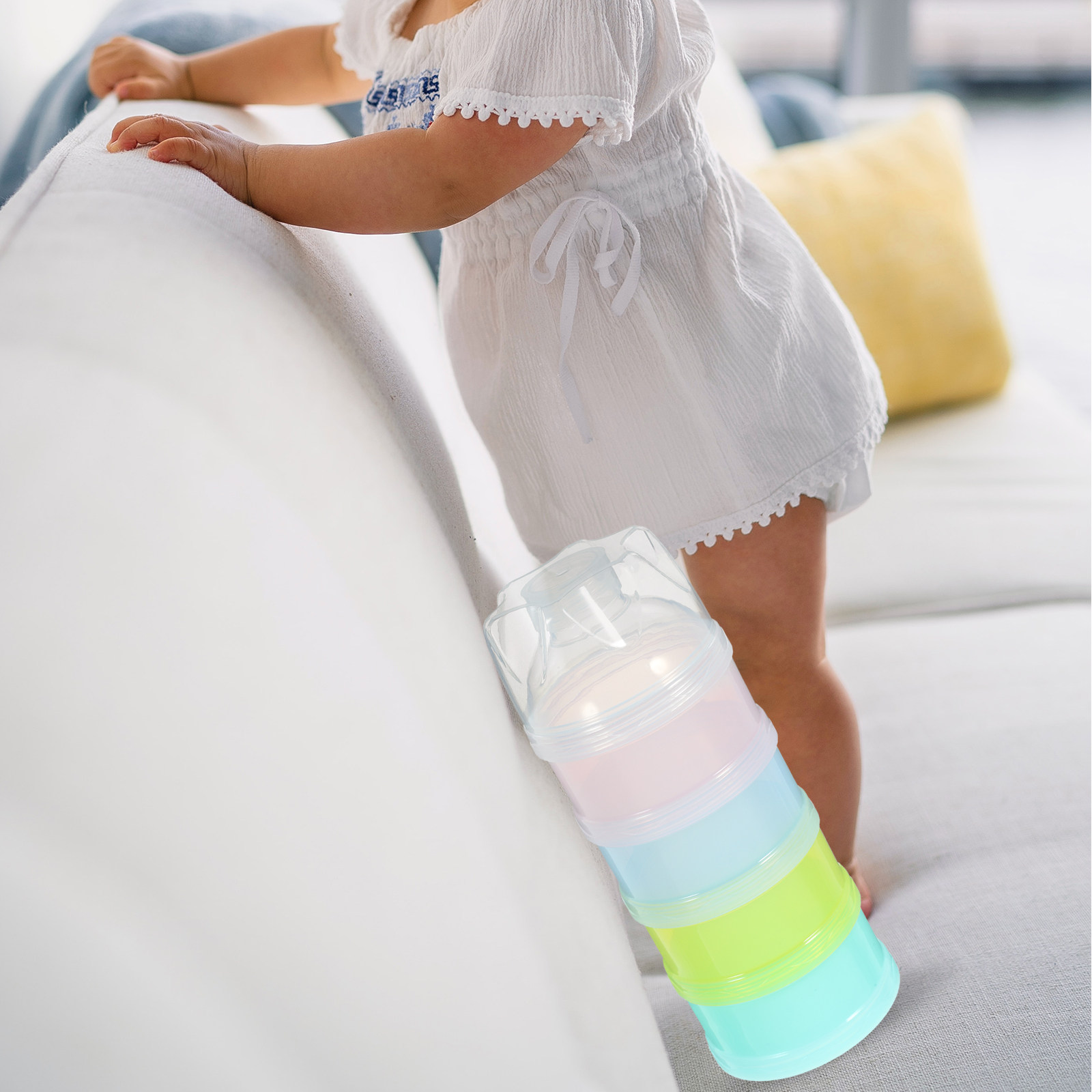 4 Layers Baby Milk Powder Cont - Snack Container Travel avis et prix