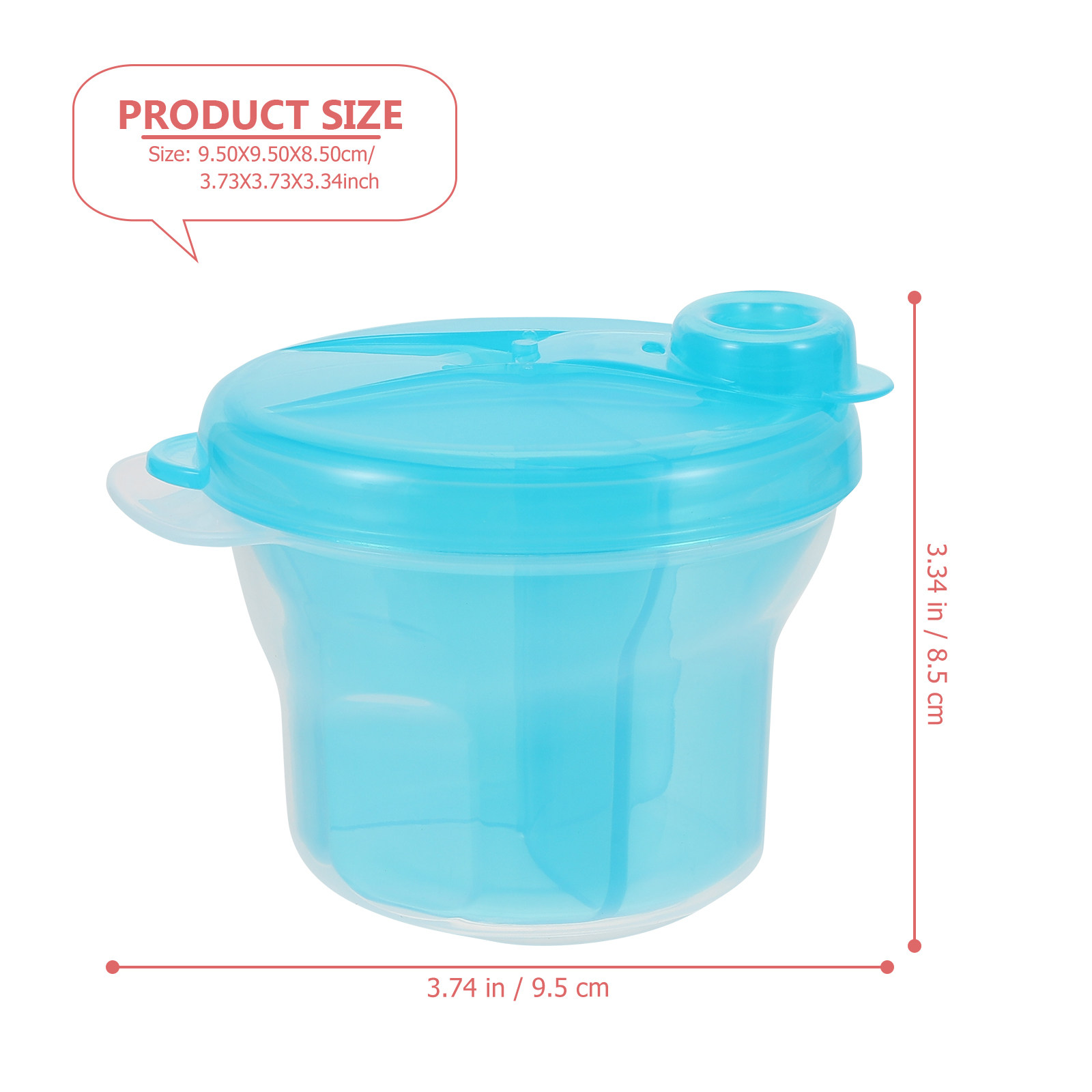 4Pcs Portable Milk Powder Box  - Snack Container Travel avis et prix