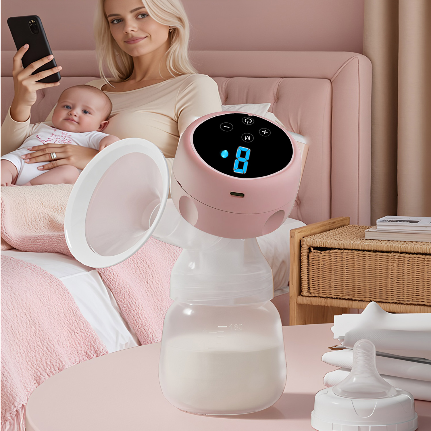 Electric Breast Pump Portable  - Baby Food Bottle avis et prix
