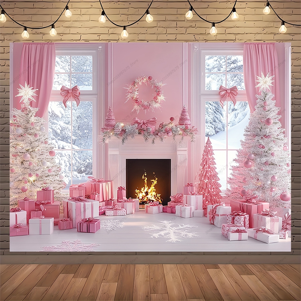 Pink Christmas Photography Bac - Baby Xmas Food avis et prix