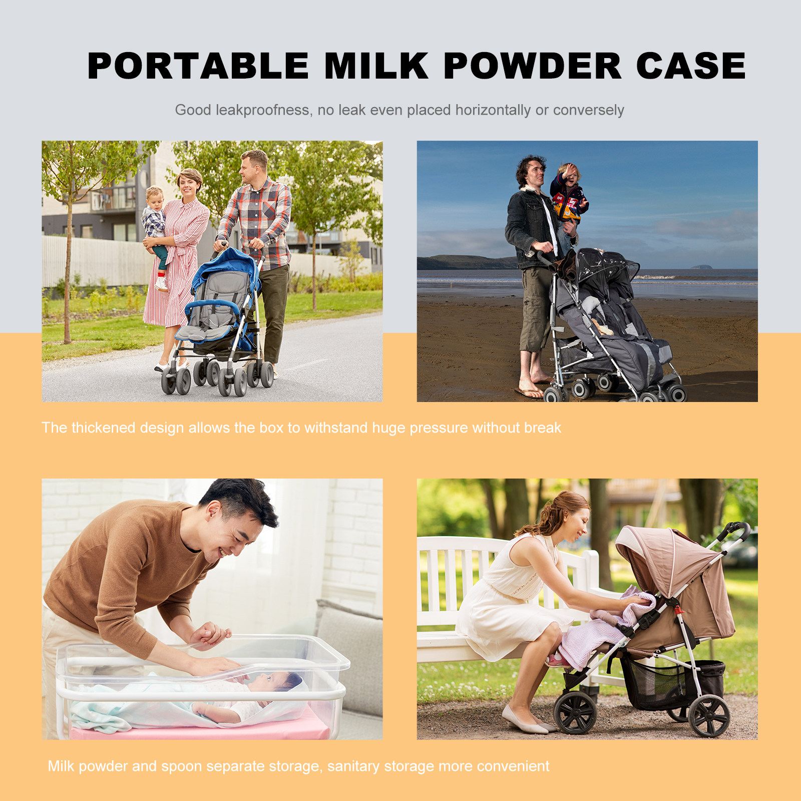 1Pcs Portable Milk Storage Box - Baby Food Storage avis et prix