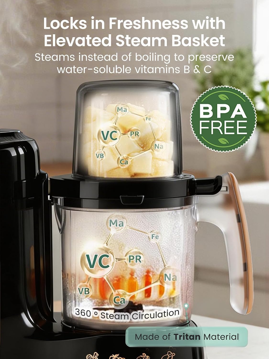 Baby Food Maker with Dual-Laye - Baby Food Maker And Steamer avis et prix