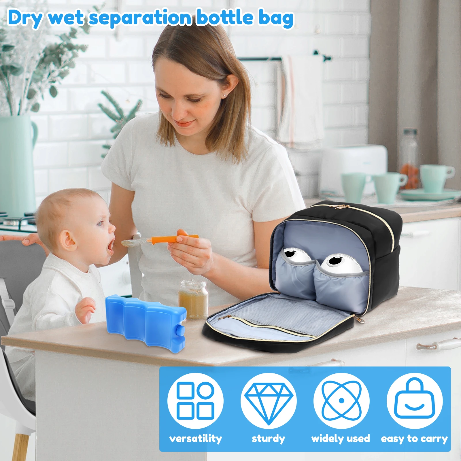 Breast Pump Storage Bag with I - Baby Food Storage avis et prix