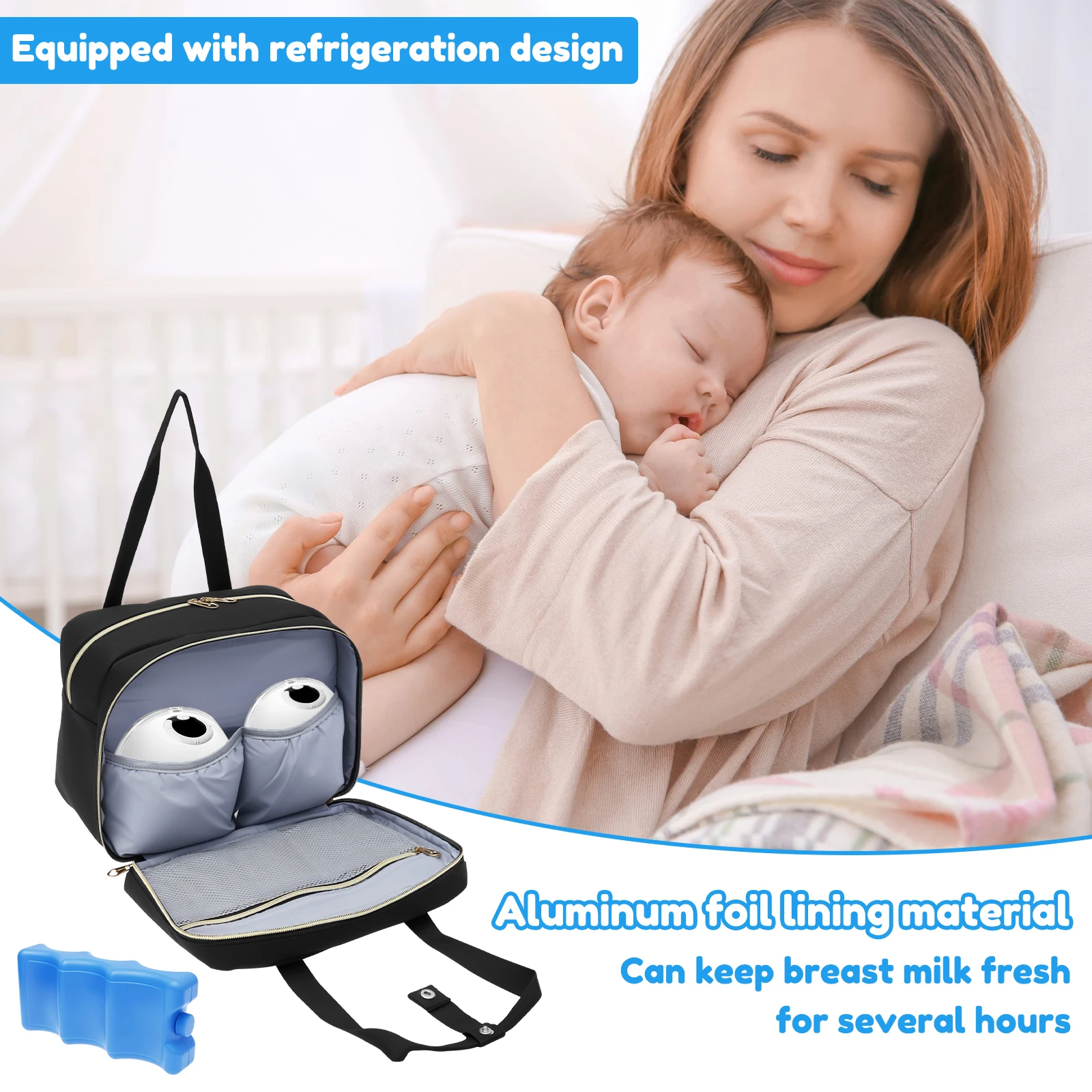 Breast Pump Storage Bag with I - Baby Food Storage avis et prix