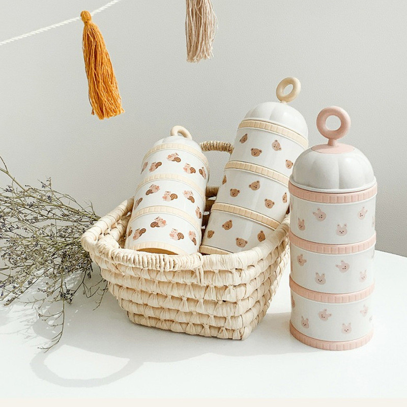 Cute Bear Milk Powder Box Baby - Baby Food Bottle avis et prix