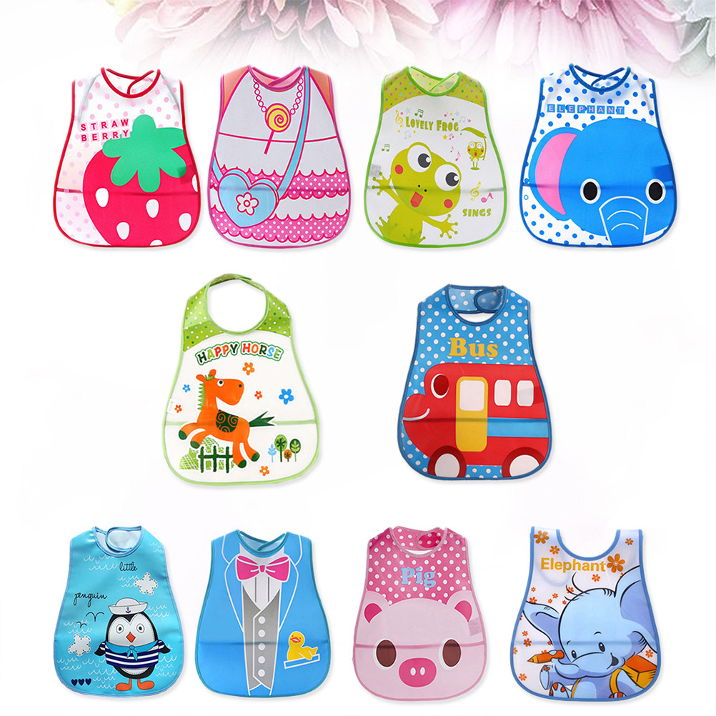 10 Pcs Baby Drool Bibs Food Fe - Baby Food Eating avis et prix