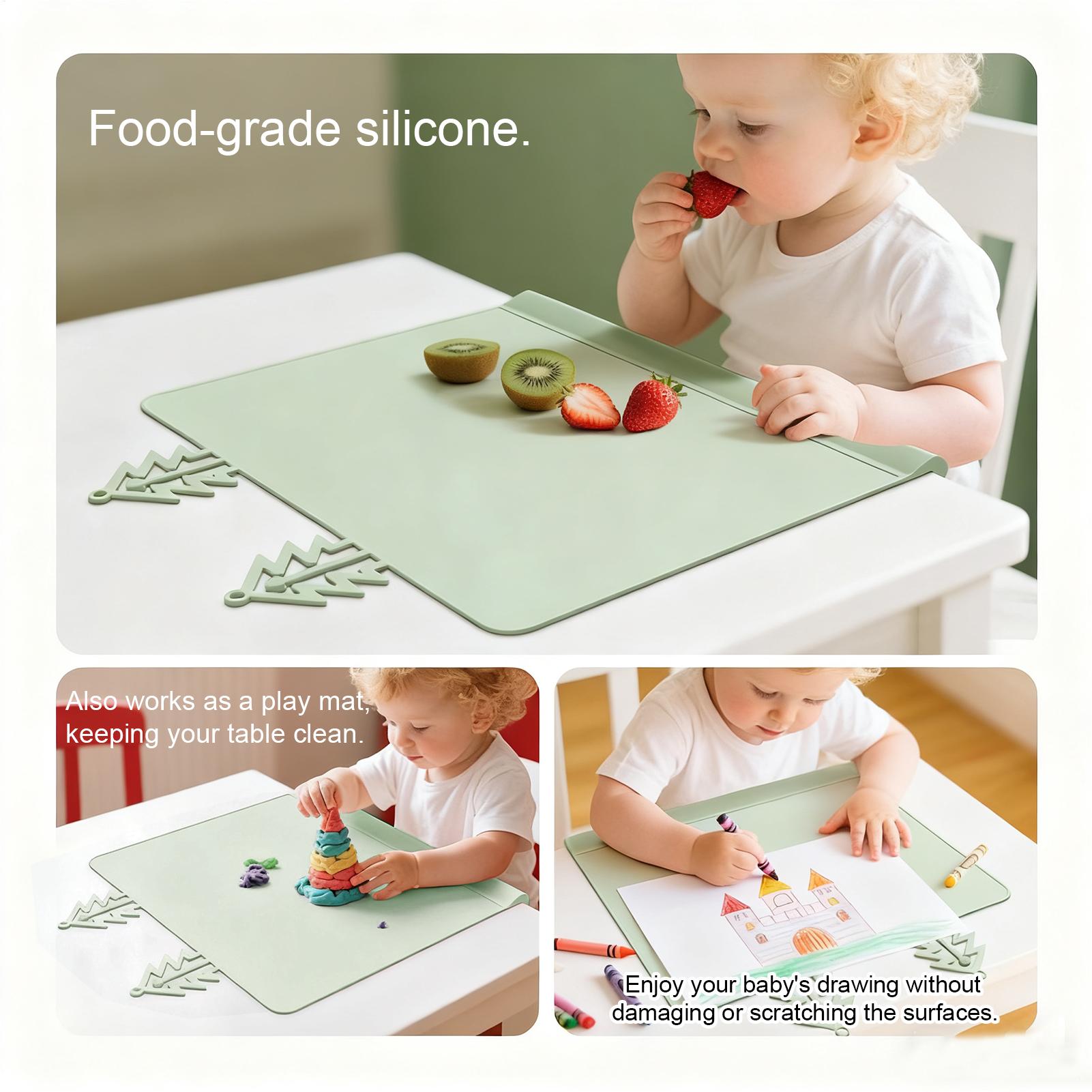 Silicone Placemat Portable Non - Baby Food Eating avis et prix