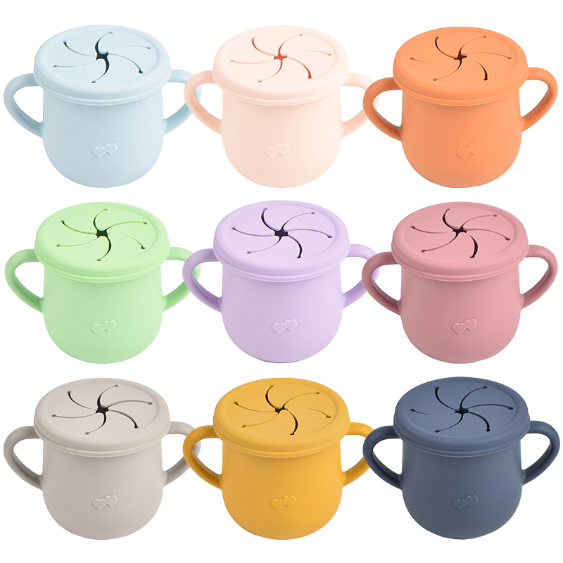 Baby Silicone Feeding Cups Por - Snack Container Travel avis et prix