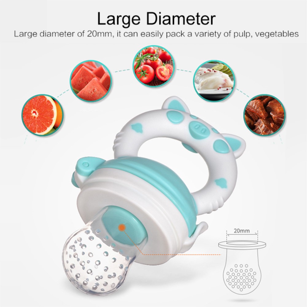Silicone Fresh Food Nibbler Ba - Baby Food Zone avis et prix