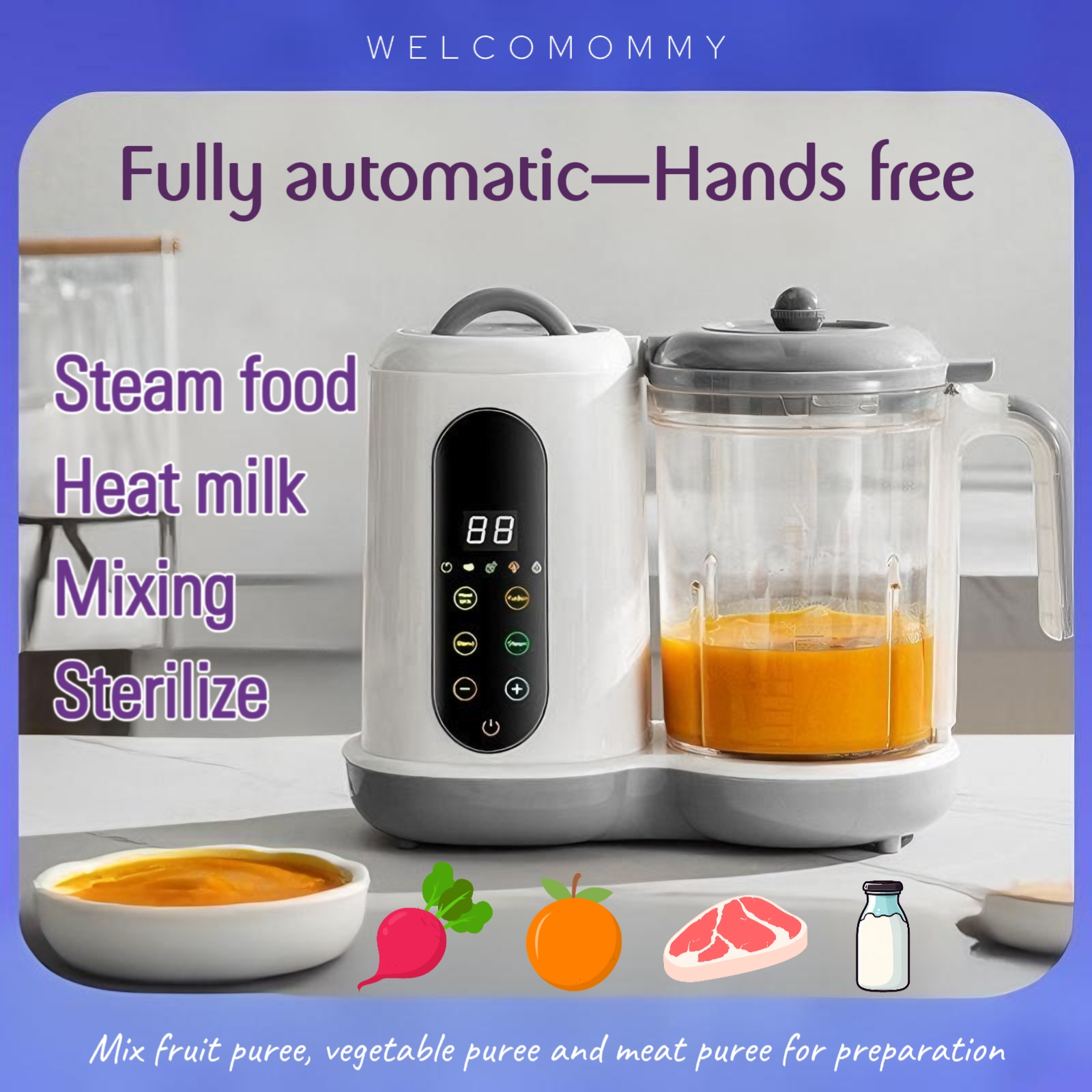 Multifunctional Baby Food Make - Baby Food Maker And Steamer avis et prix
