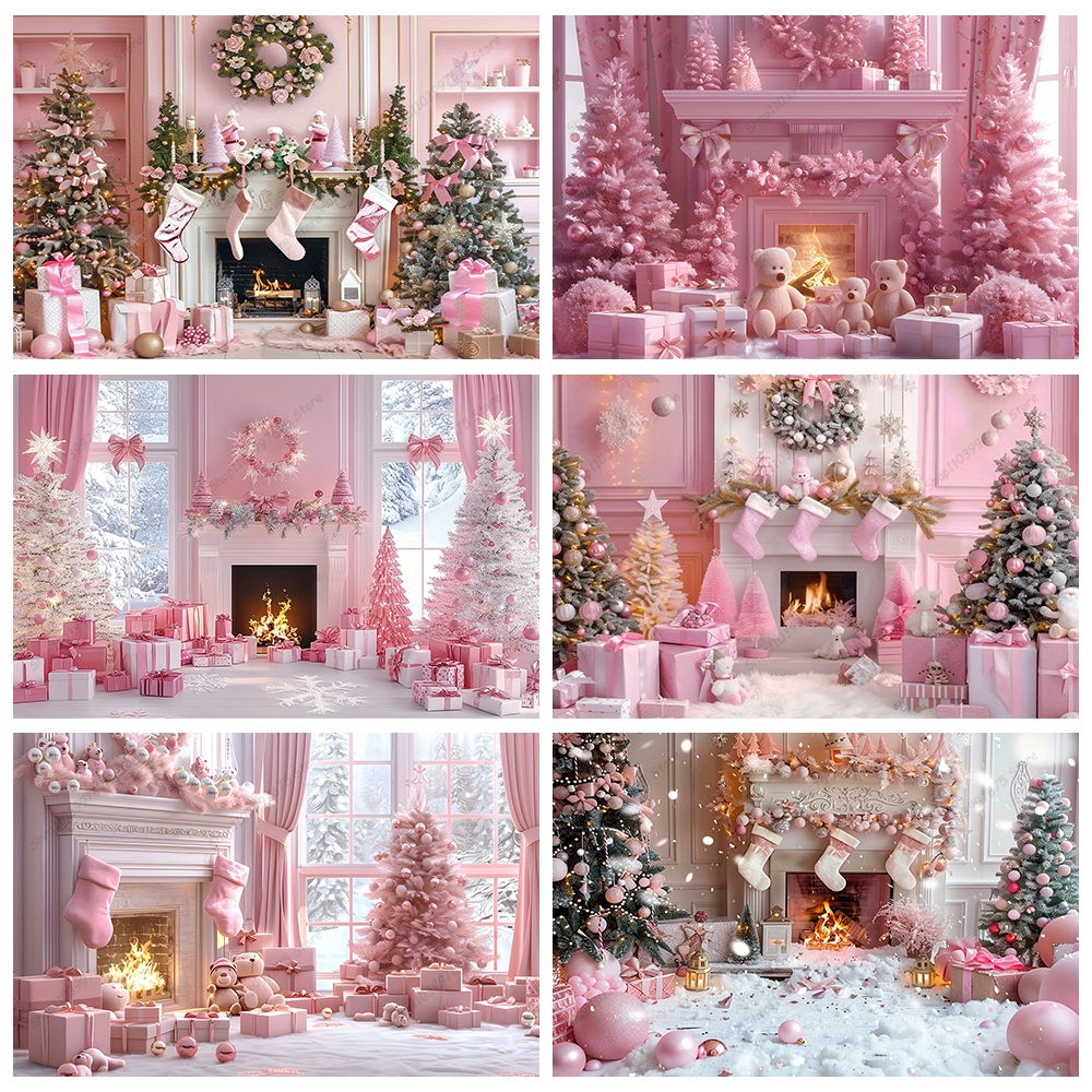 Pink Christmas Photography Bac - Baby Xmas Food avis et prix