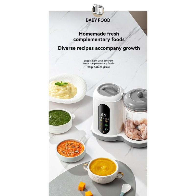 【NEW A39M】 Automatic Baby Food - Baby Food Maker And Steamer avis et prix