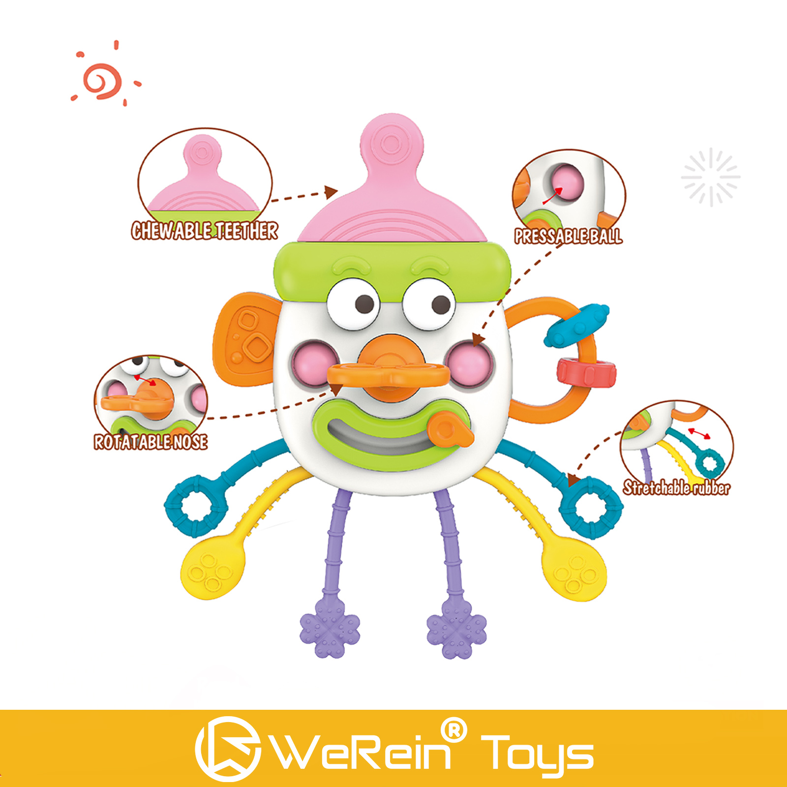 Cute Bottle Shaped Pull-out To - Baby Food Bottle avis et prix