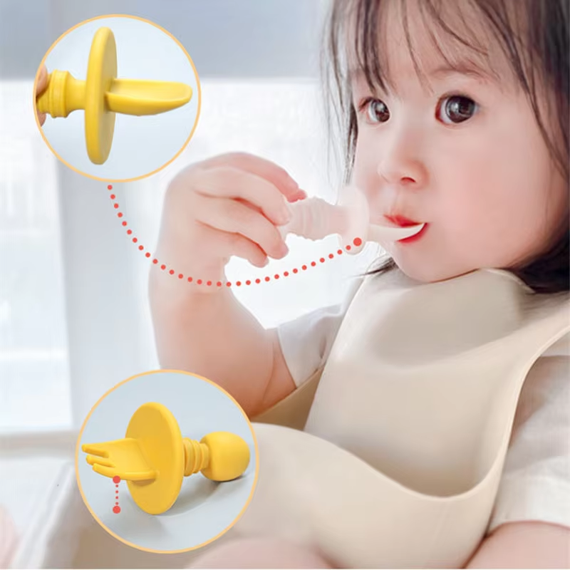 Baby silicone tableware, baby  - Baby Food For 6 Months avis et prix