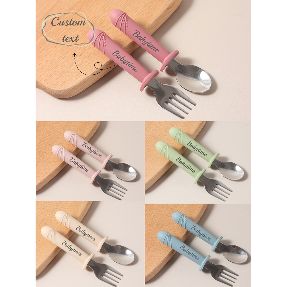 Custom Long Handle Silicone Sp - Baby Food Weaning avis et prix