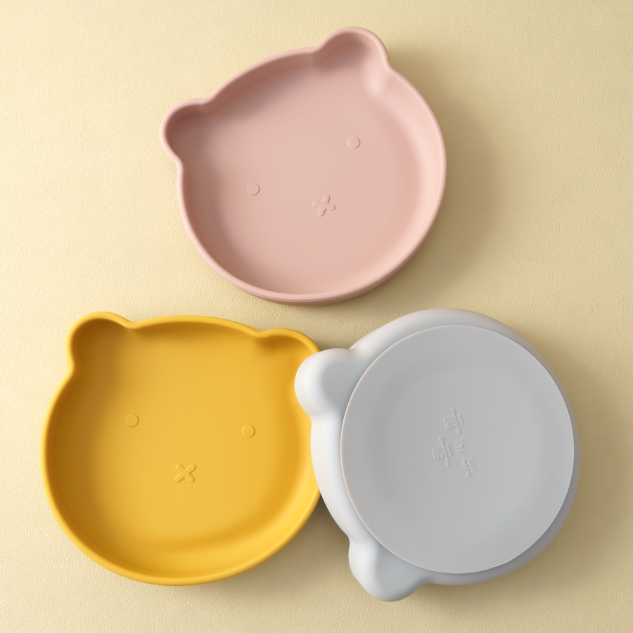 1PC Silicone Baby Dishes Sucti - Baby Food Eating avis et prix