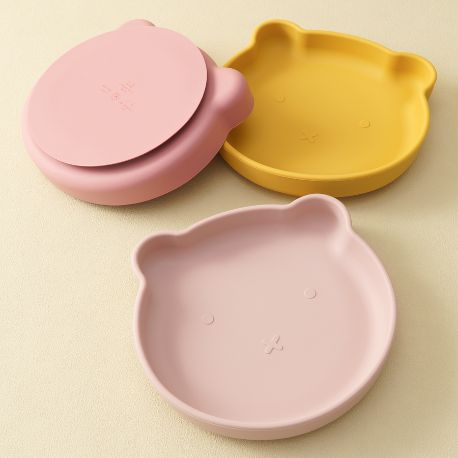 1PC Silicone Baby Dishes Sucti - Baby Food Eating avis et prix