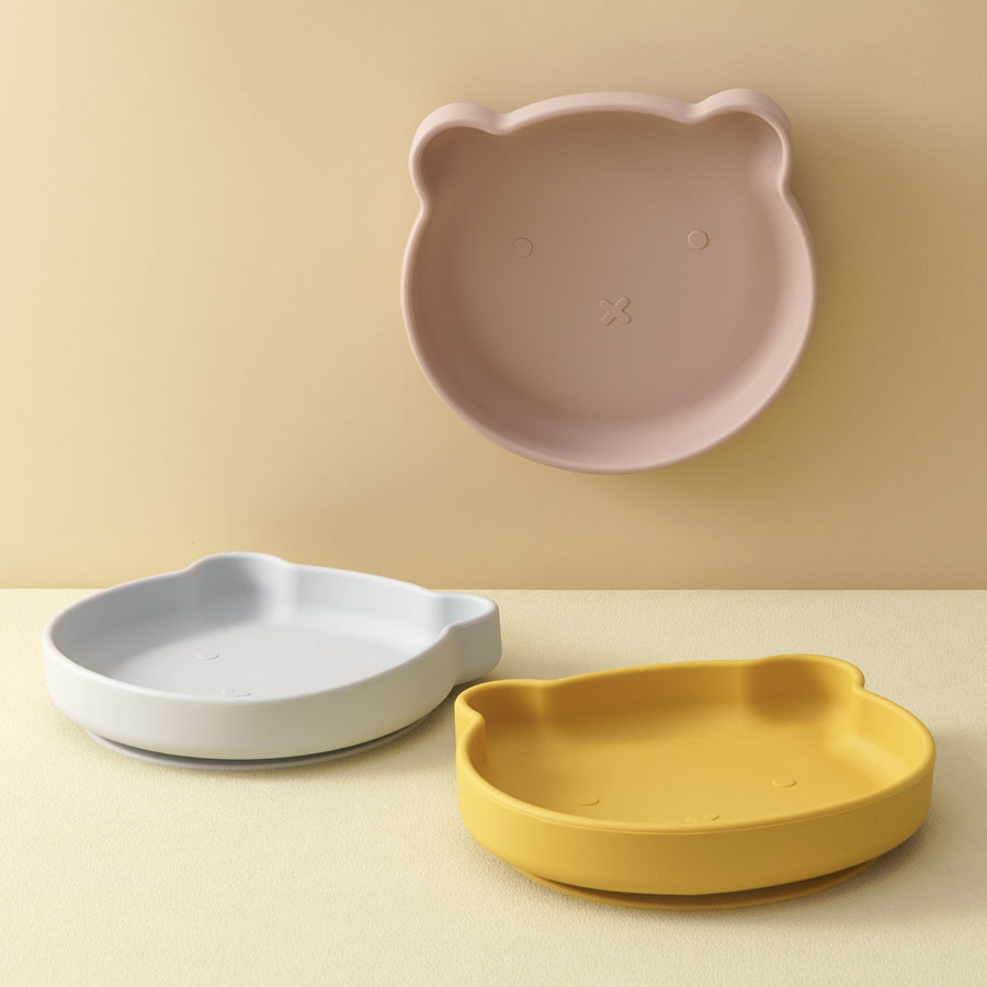 1PC Silicone Baby Dishes Sucti - Baby Food Eating avis et prix